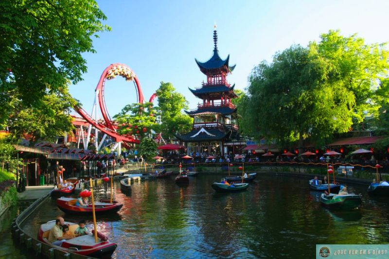 Parque de Atracciones Tivoli dinamarca